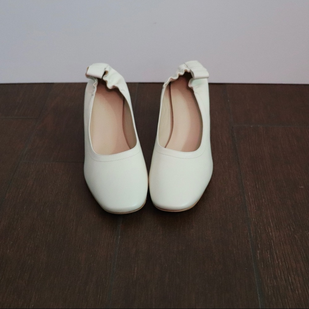 Everlane Day High Heel in Bone